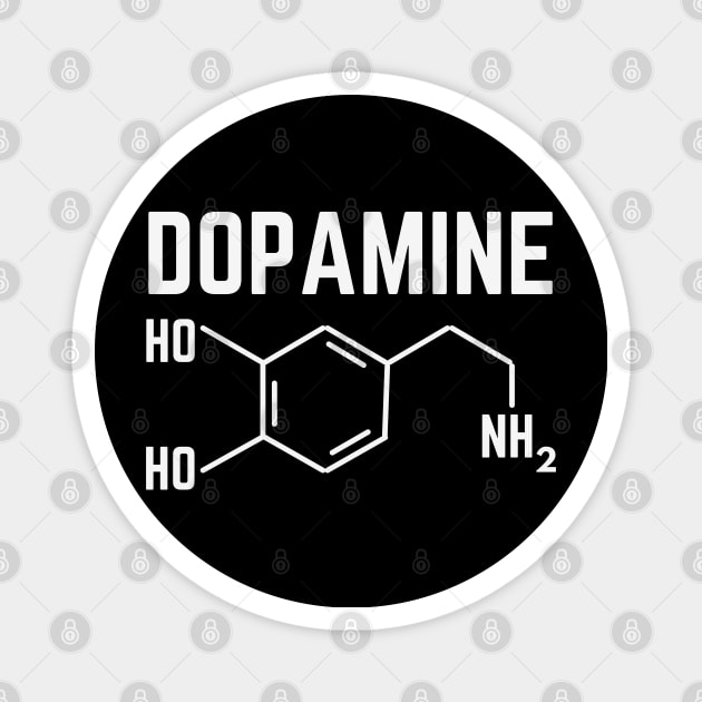 Dopamine Molecule Magnet by Stylecombinator